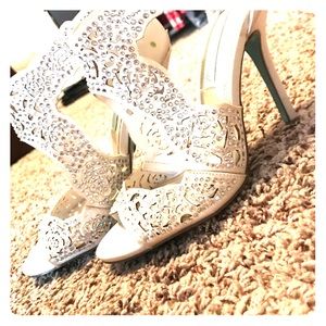 Betsey Johnson heals. Size 6.